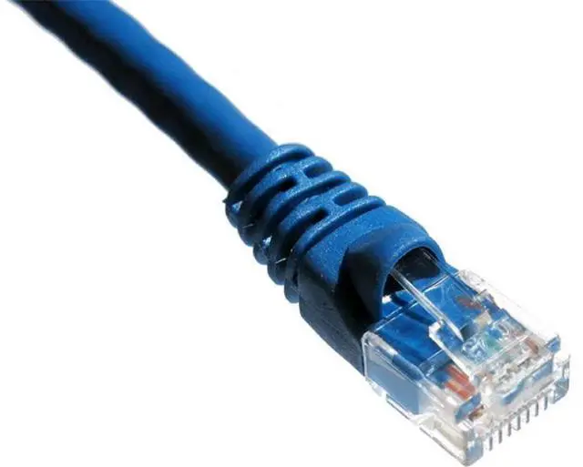 Alt view image 2 of 5 - Axiom AXG95789 Patch Cable - Rj-45 (M) To Rj-45 (M) - 75 Ft - Utp - Cat 6A - Molded, Snagless, Stranded - Blue