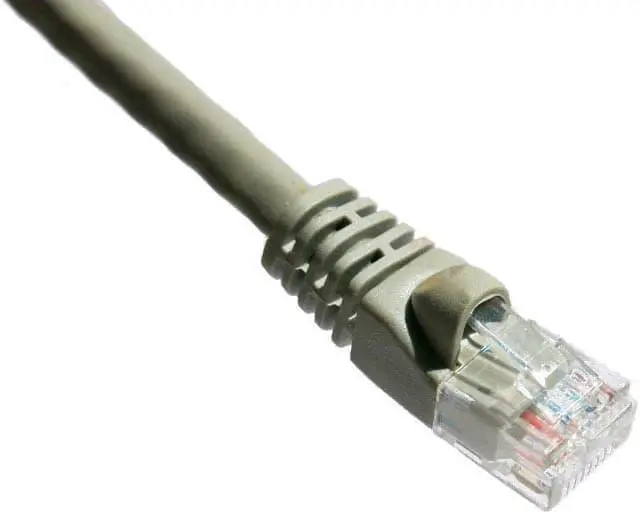 Alt view image 3 of 8 - Axiom C6AMB-G3-AX Patch Cable - Rj-45 (M) To Rj-45 (M) - 3 Ft - Utp - Cat 6A - Ieee 802.3An - Molded, Snagless, Stranded - Gray