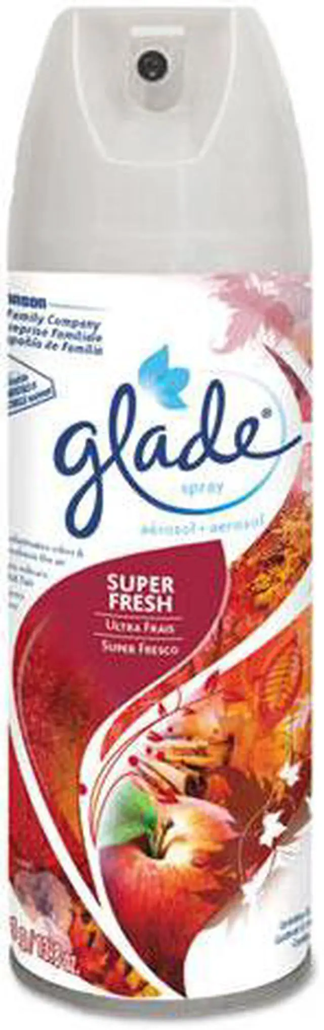 Alt view image 2 of 3 - Glade 682262 Air Freshener, Super Fresh Scent, 13.8 Oz Aerosol, 12/Carton