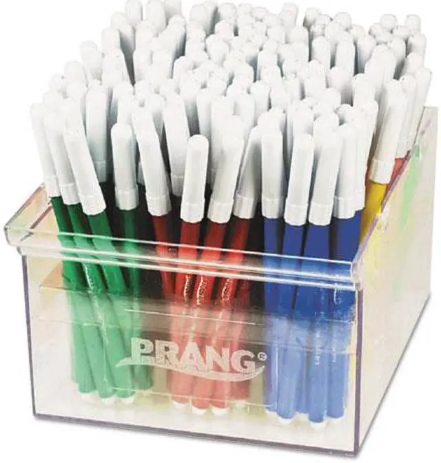 Alt view image 8 of 18 - Prang Markers Fine Point 12 Assorted Colors 80744