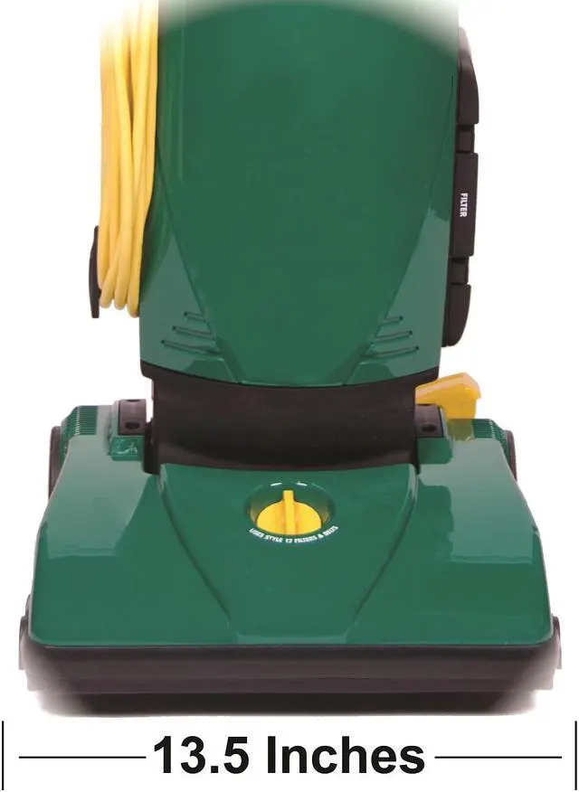 Alt view image 2 of 6 - Bissell Commercial BGU1451T Pro Bagged Upright with Tools on Board Green