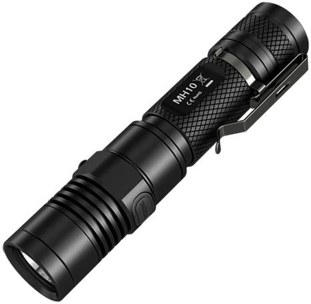 Main image of Nitecore MH10 XM-L2 U2 Flashlight 1000 Lumens (1x 18650 or 2x CR123A Batteries)