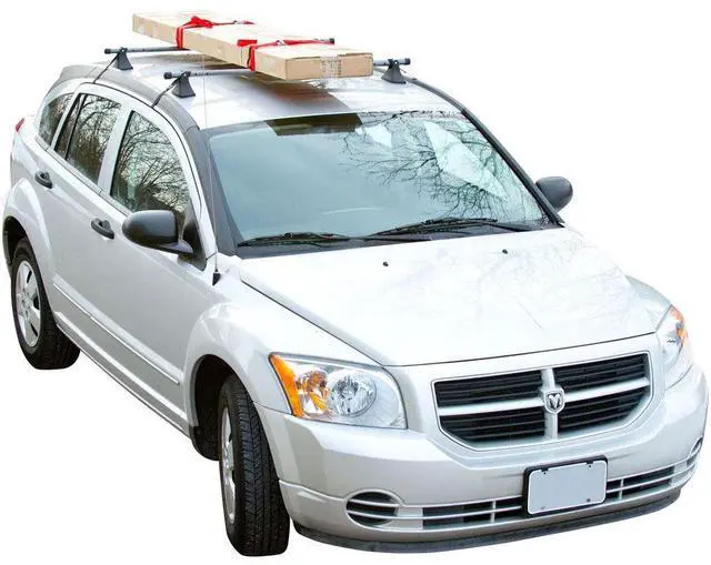 Alt view image 2 of 6 - 47.75" Roof Rack Cargo Cross Bars 150 lb. Capacity