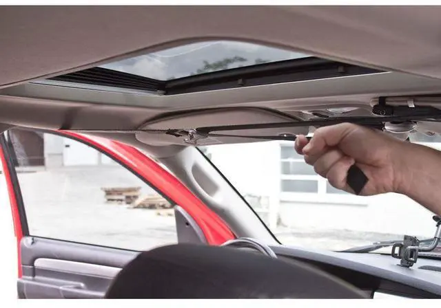 Alt view image 5 of 6 - 47.75" Roof Rack Cargo Cross Bars 150 lb. Capacity