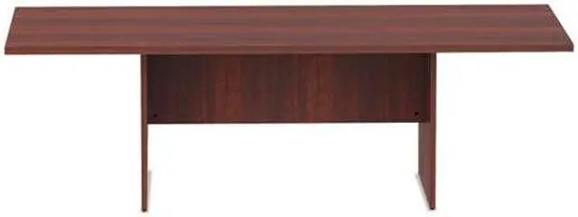 Alt view image 3 of 6 - Alera Valencia Series Conference Table Rectangle 94.5 x 41 3/8 x 29.5 Medium Cherry VA719642MC