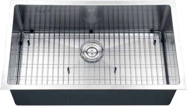 Alt view image 2 of 15 - Ruvati 16-gauge Stainless Steel 30-inch Single Bowl Undermount Kitchen Sink