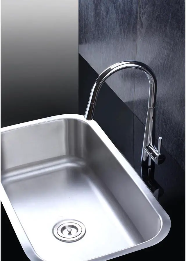 Alt view image 2 of 15 - Ruvati 16-gauge Steel Single Bowl 32-inch Undermount Kitchen Sink