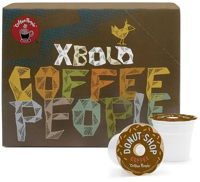 Main image of Coffee People Donut Shop Medium Roast K-Cup for Keurig Brewers (Case of 96)