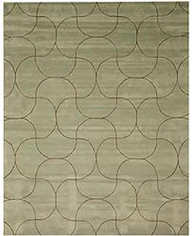 Alt view image 2 of 9 - Hand Tufted Santana Abstract Wool Rug (5' x 8')
