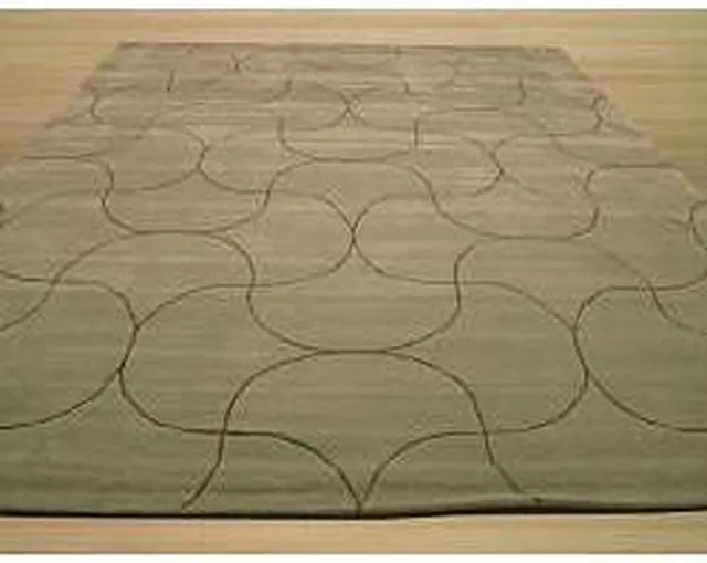Alt view image 4 of 9 - Hand Tufted Santana Abstract Wool Rug (5' x 8')