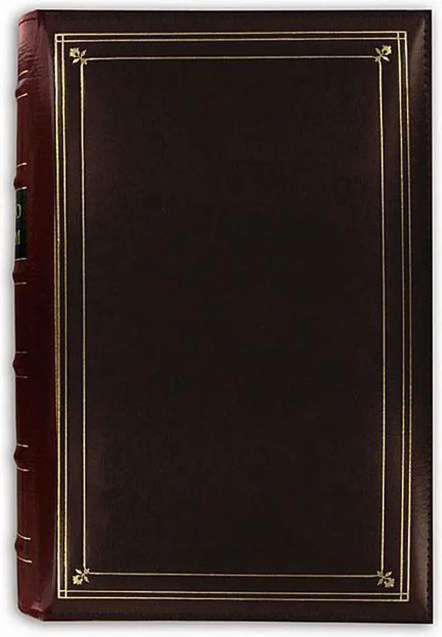Main image of Pioneer 204-pocket 4x6-inch Leather Photo Album + bonus pockets