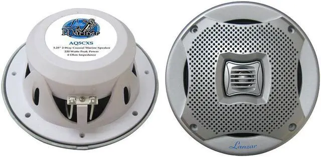 Main image of Lanzar AQ5CXS 400W 5.25" 2-Way Marine Speakers