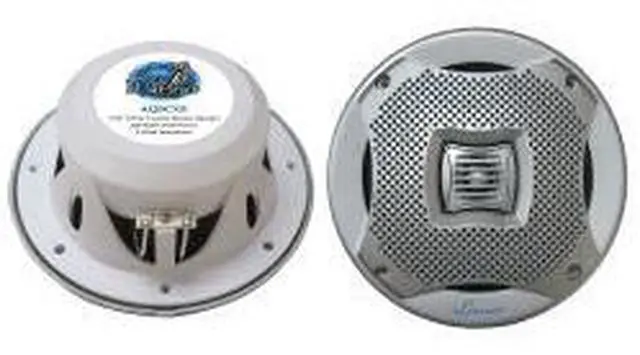 Alt view image 2 of 12 - Lanzar AQ5CXS 400W 5.25" 2-Way Marine Speakers