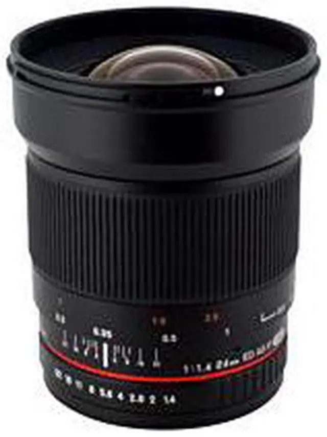 Alt view image 2 of 13 - Rokinon 24mm F1.4 Aspherical Wide Angle Lens