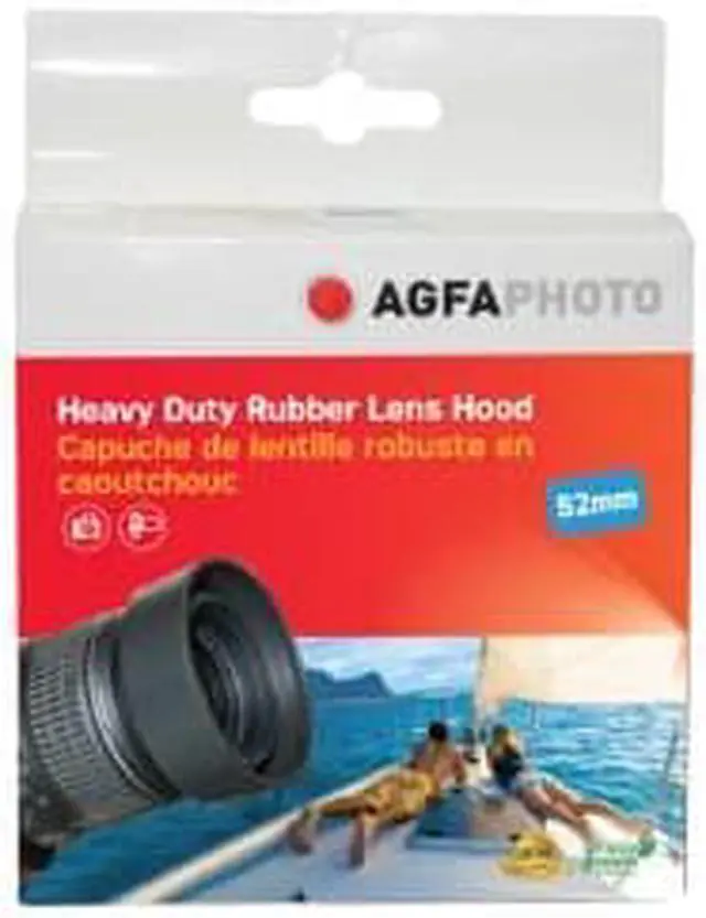 Alt view image 3 of 3 - AGFA 52mm Soft Rubber Lens Hood