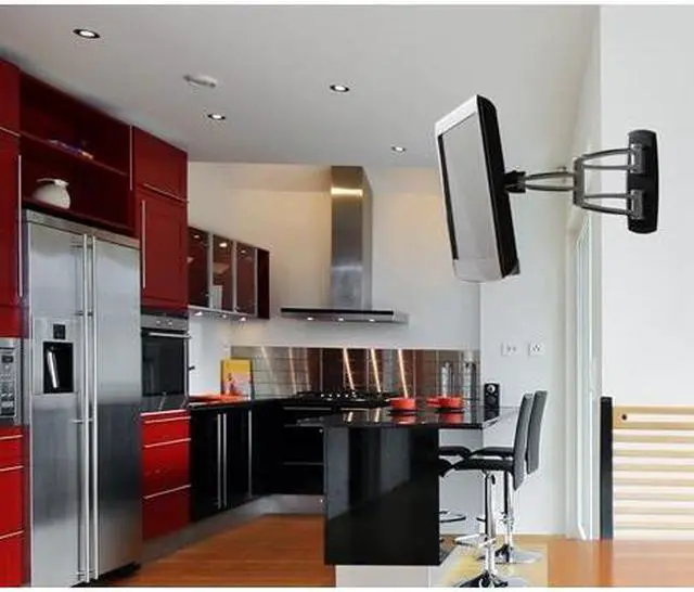 Alt view image 2 of 7 - Atdec Telehook TH-3270-UFM universal VESA full motion TV mount silver