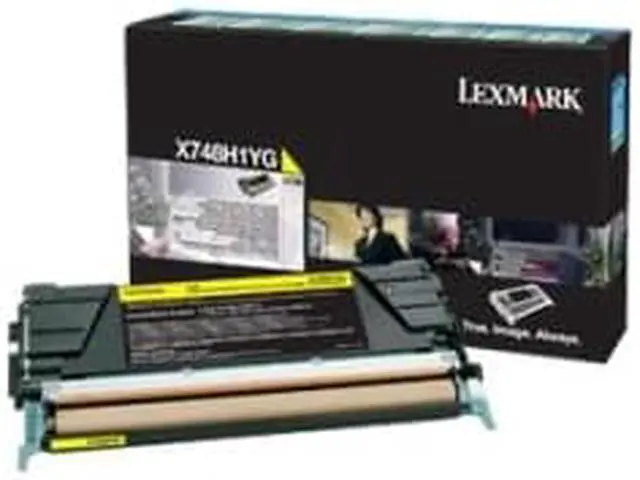 Alt view image 2 of 6 - Lexmark Yellow Toner Cartridge (1)