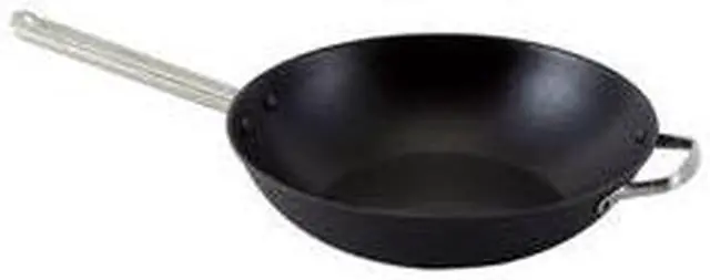 Alt view image 2 of 2 - 13-inch Super-thin Cast Iron Wok