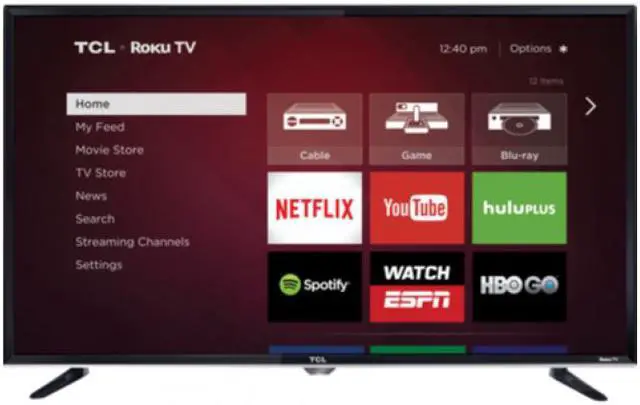 Main image of TCL 40FS3750 40-inch 1080p 120Hz Roku Smart LED HDTV