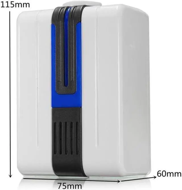 Alt view image 3 of 3 - Plug in Ionic Air Purifier with Light