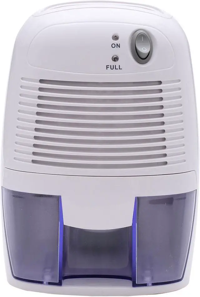 Alt view image 4 of 7 - Atlas New Electric Mini Dehumidifier, Compact and Portable for High Humidity for Home, Kitchen, Bedroom, Basement, Caravan, Office, Garage(White)Pack f 1