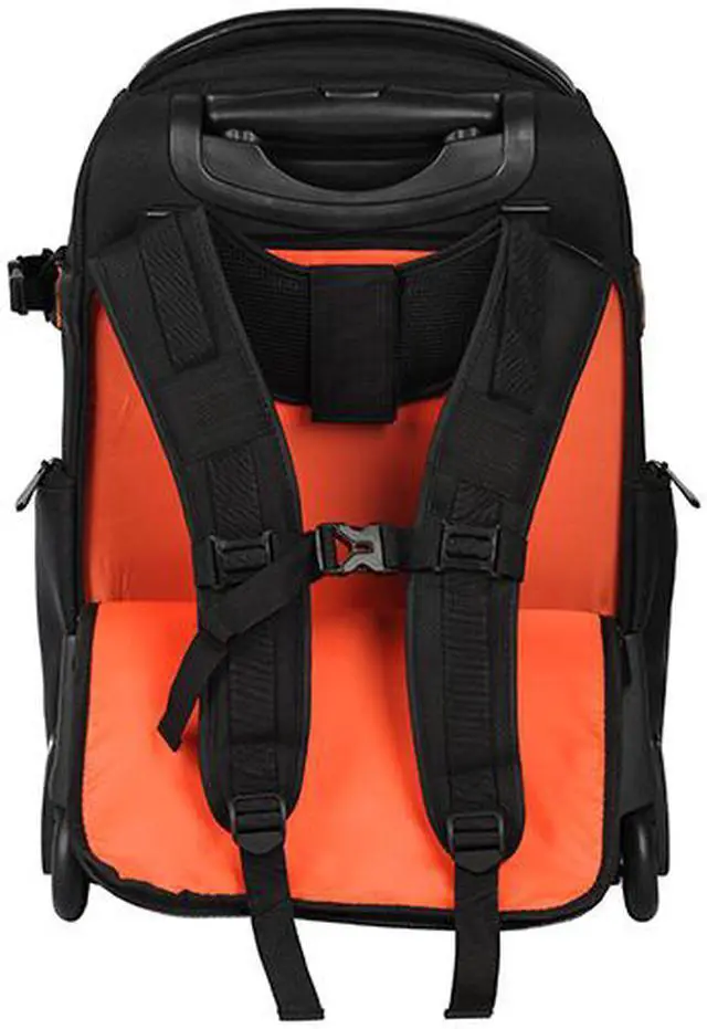 Alt view image 5 of 5 - Atlas Lightweight Camera Backpack Bag as well asTrolley for DSLR Camera, Lens and Accessories and Lightweight Trolley For Travelling(Black) - OEM