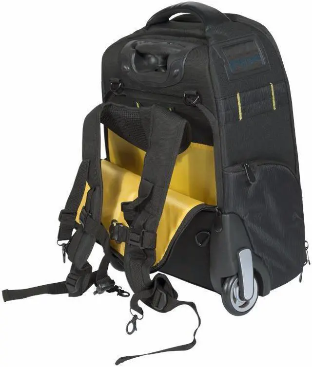 Alt view image 3 of 6 - Atlas ATLSCK40 Modern and Customized backpack and Trolley for Camera (Black),Pack of 1