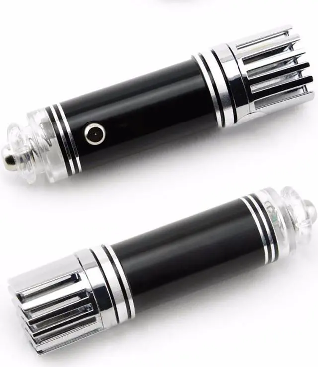 Alt view image 3 of 4 - Atlas Portable Air Freshener Ionizer for vehicle - Cigarette Smoke Odor Smell Eliminator Allergy Relief (Ionic Silver Metallic) Pack of 1