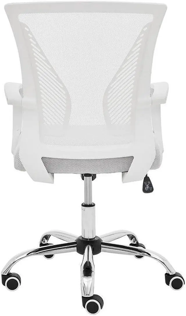 Alt view image 5 of 7 - Modern Home Zuna Mid-Back Office Chair - White/White