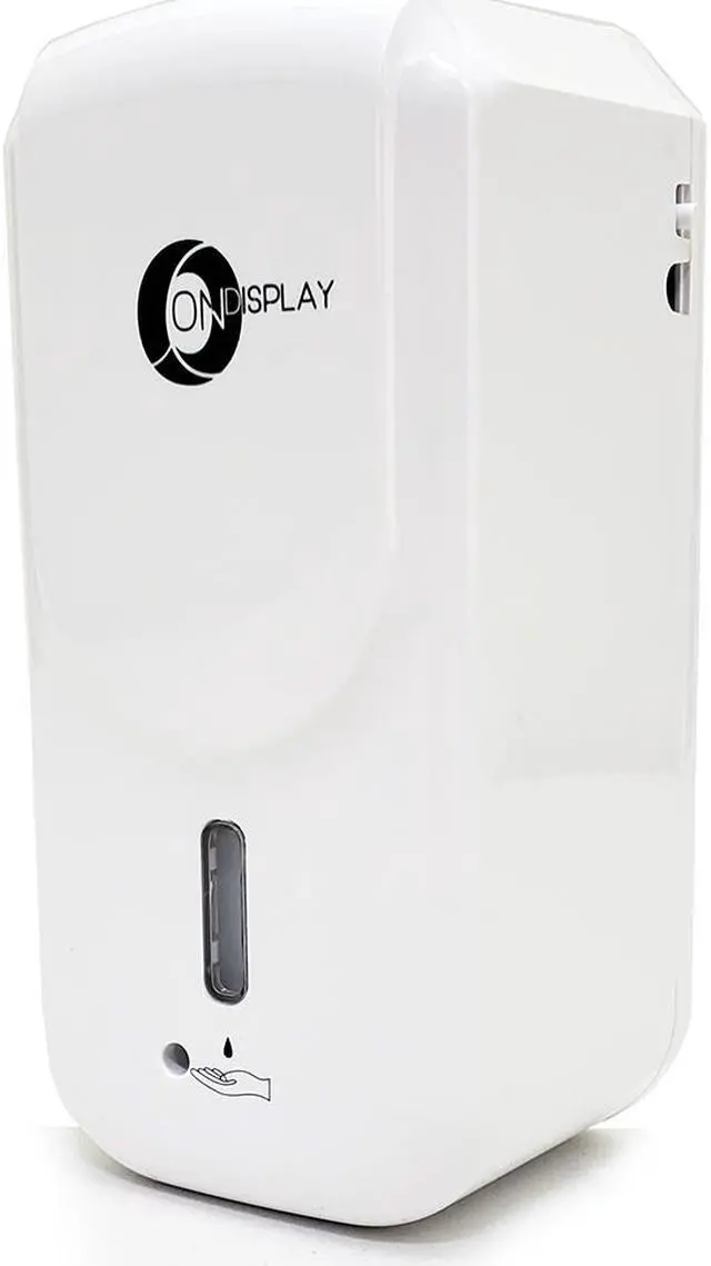 Alt view image 4 of 7 - OnDisplay Touchless Automatic Wall Mounted Hand Sanitizer/Soap Dispensing Station