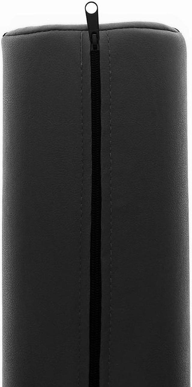 Alt view image 2 of 5 - 6" Diameter Deluxe Oversized Massage Table 25" Full Bolster - Black Charcoal