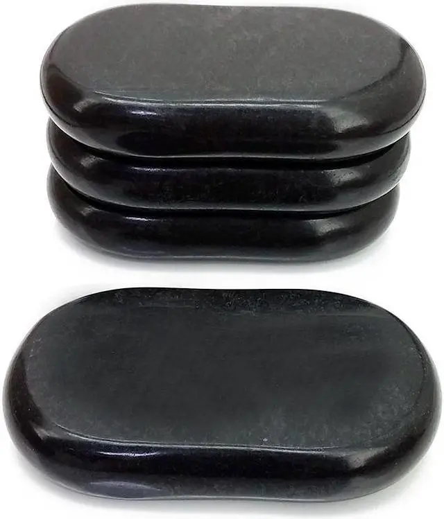 Alt view image 7 of 7 - Royal Massage 4PC XXL Basalt Hot Stone Set A