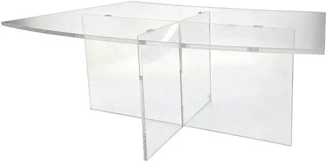 Alt view image 3 of 7 - OnDisplay Cross Tier Acrylic Display Rack/Stand - Clear Food Display Stage (Set of 3 - One of Each Size)