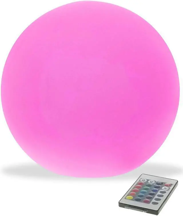 Main image of Modern Home LED Glowing Sphere w/Infrared Remote Control (8 inch)