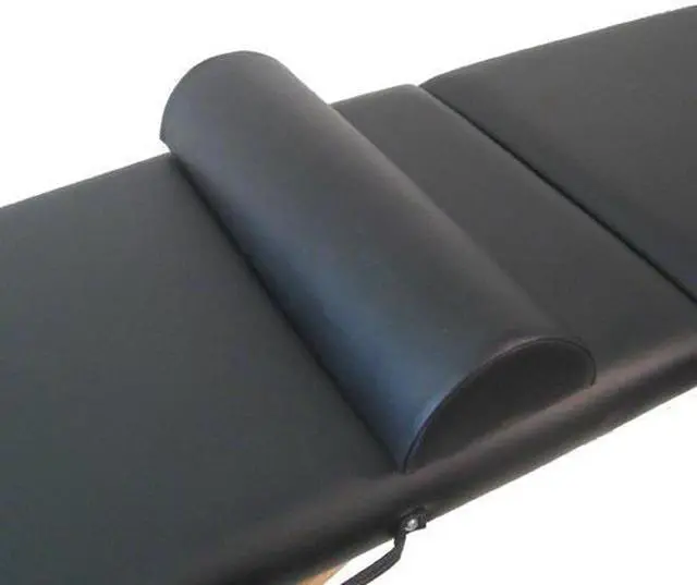 Alt view image 6 of 6 - 6" Diameter Deluxe Oversized Massage Table 25" Half Bolster - Teal