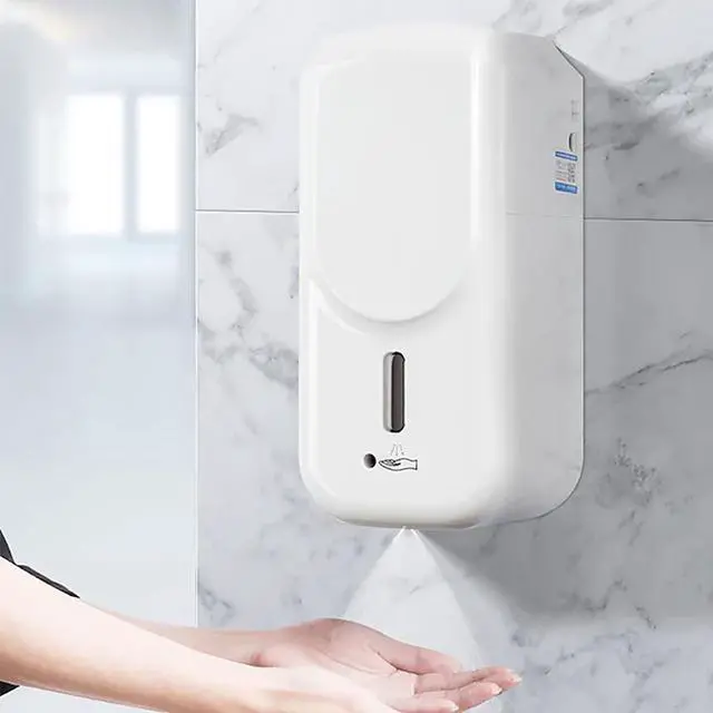 Alt view image 2 of 7 - OnDisplay Touchless Automatic Wall Mounted Hand Sanitizer/Soap Dispensing Station