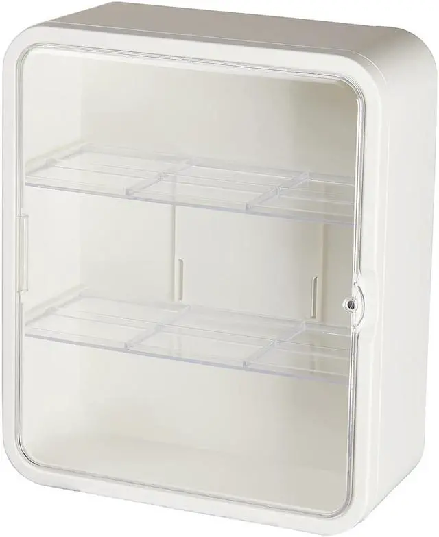 Alt view image 2 of 6 - OnDisplay Deluxe UV-Protected Clear Figurine Display Box - Table or Wall Mount Action Figure Toy Cabinet