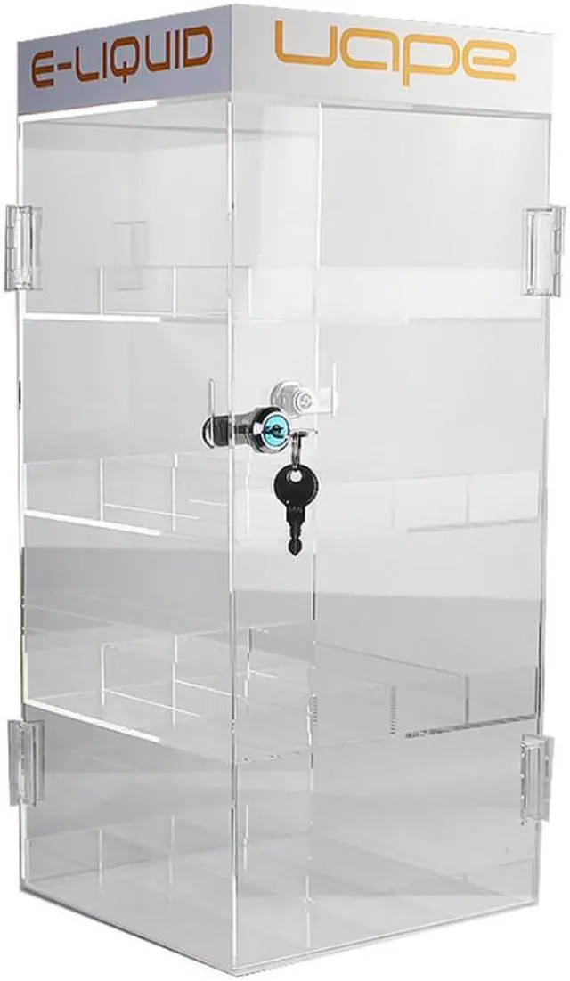 Alt view image 3 of 6 - OnDisplay Deluxe Locking Juice Display Cabinet w/Opt. Decals - 201