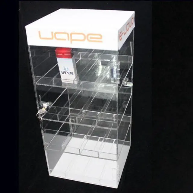Alt view image 5 of 6 - OnDisplay Deluxe Locking Juice Display Cabinet w/Opt. Decals - 201