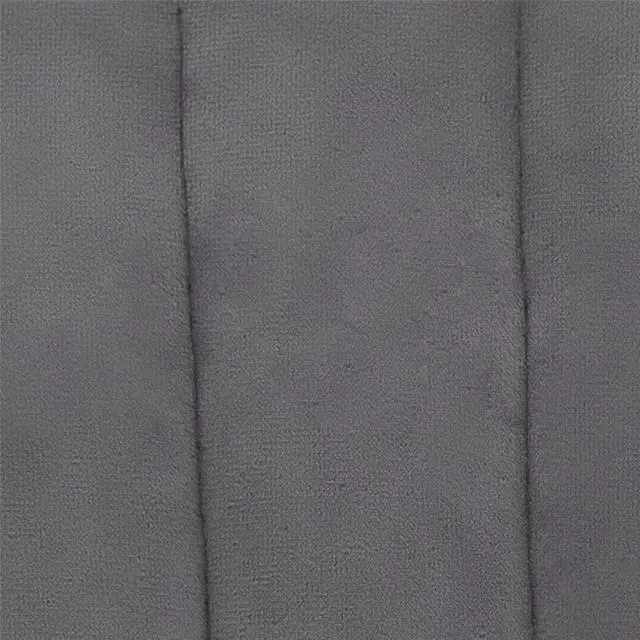 Alt view image 7 of 7 - Modern Home Marceaux Velvet Modern Mid-Back Office Task Chair (Gray)