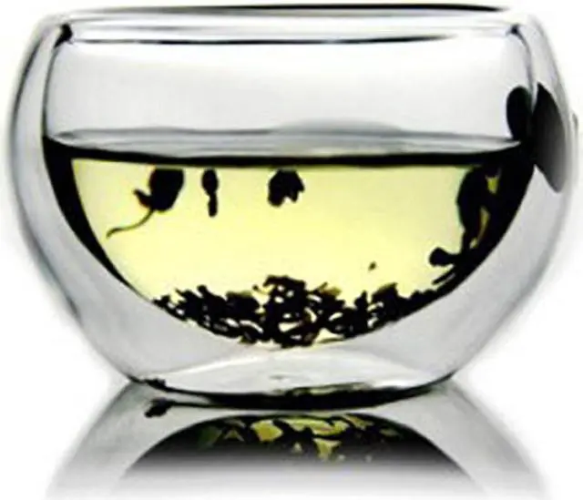 Alt view image 2 of 3 - Teaology Luna Double Wall Borosilicate Tea/Espresso Cup