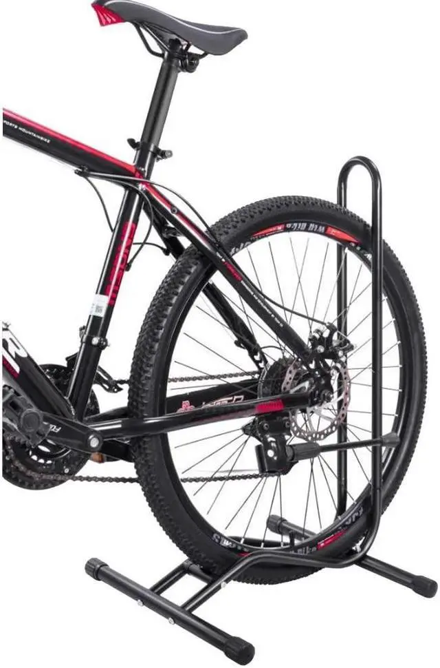 Main image of Vandue Universal Freestanding Bicycle Parking Stand - Fits Road/Mountain Bikes - Indoor/Outdoor