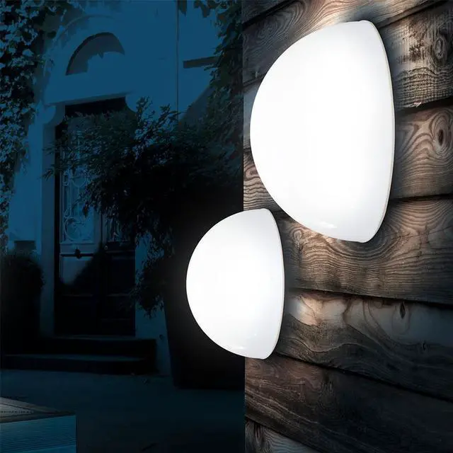 Alt view image 3 of 7 - Modern Home Deluxe Indoor/Outdoor LED Glowing Half Sphere w/Infrared Remote Control