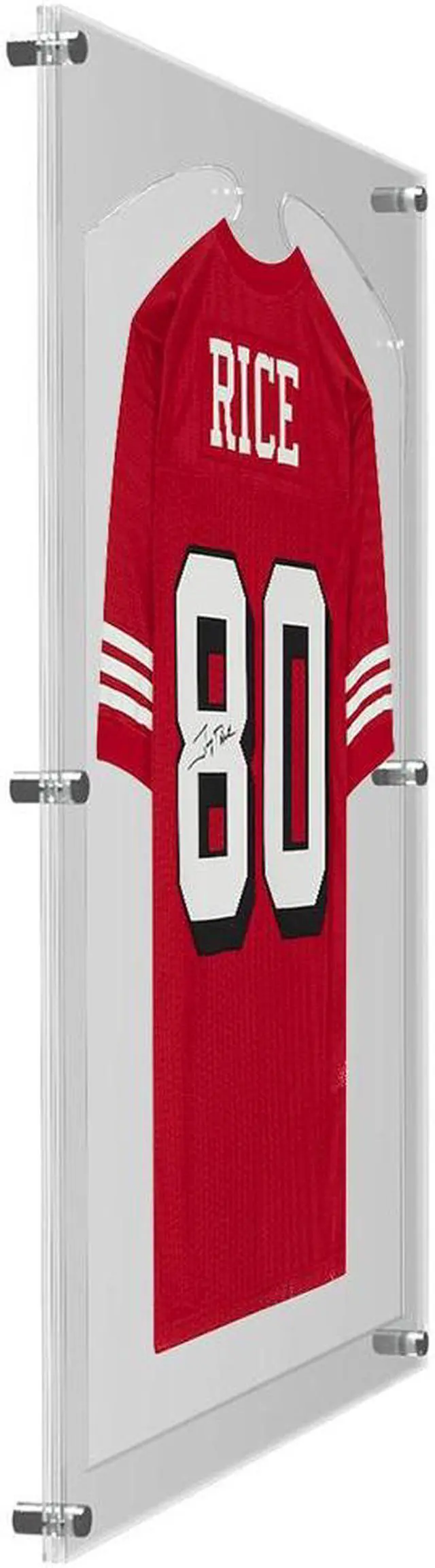 Alt view image 3 of 7 - OnDisplay Acrylic Sports Jersey Display Frame - Wall Mounted 3D Design with UV Protection - Memorabilia Storage Case - Baseball/Hockey/Basketball/Football/Soccer
