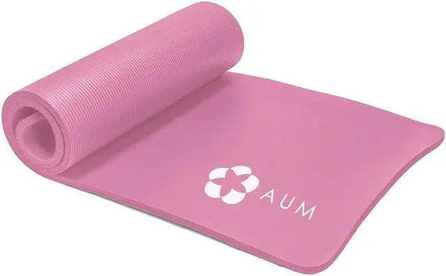 Main image of AUM High Density HD Foam Tech Yoga Exercise Mat - 72" x 24" x 0.4"