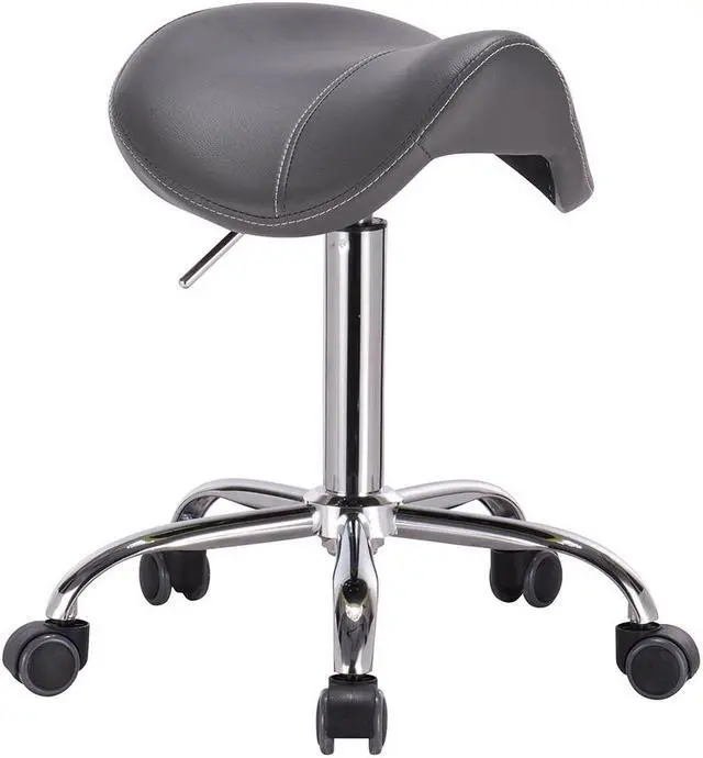 Main image of Mercury Adjustable Height Massage Stool w/Wheels
