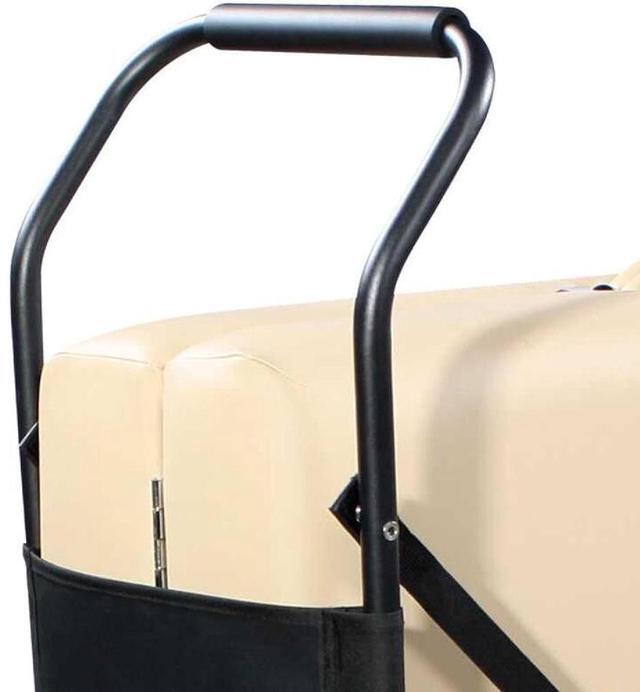 Alt view image 5 of 7 - Royal Massage Heavy-Duty Massage Table Cart with Wheels  Universal Folding Table Transport Dolly Cart