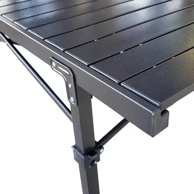 Alt view image 6 of 7 - GoTEAM! Portable Heavy Duty Aluminum Roll-Top Table (X-Large)