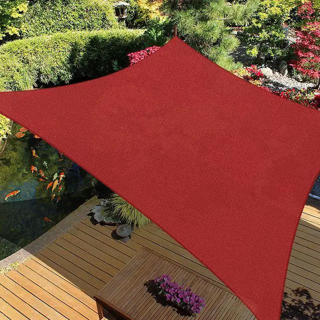 Main image of Modern Home Sail Shade Square  - 16.5' x 16.5' UV Sun Blocking Canopy (Terra)