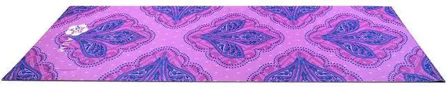 Alt view image 5 of 7 - AUM 4mm Soft Foam Tech Lilla Series Yoga Exercise Mat - 68" x 24" (Tri-Lotus A4)